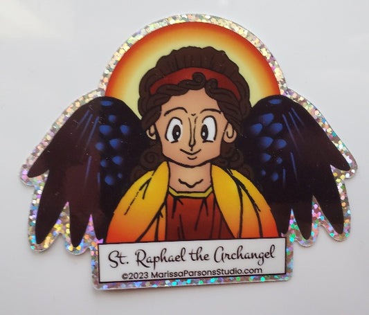 3" Sticker - St. Raphael