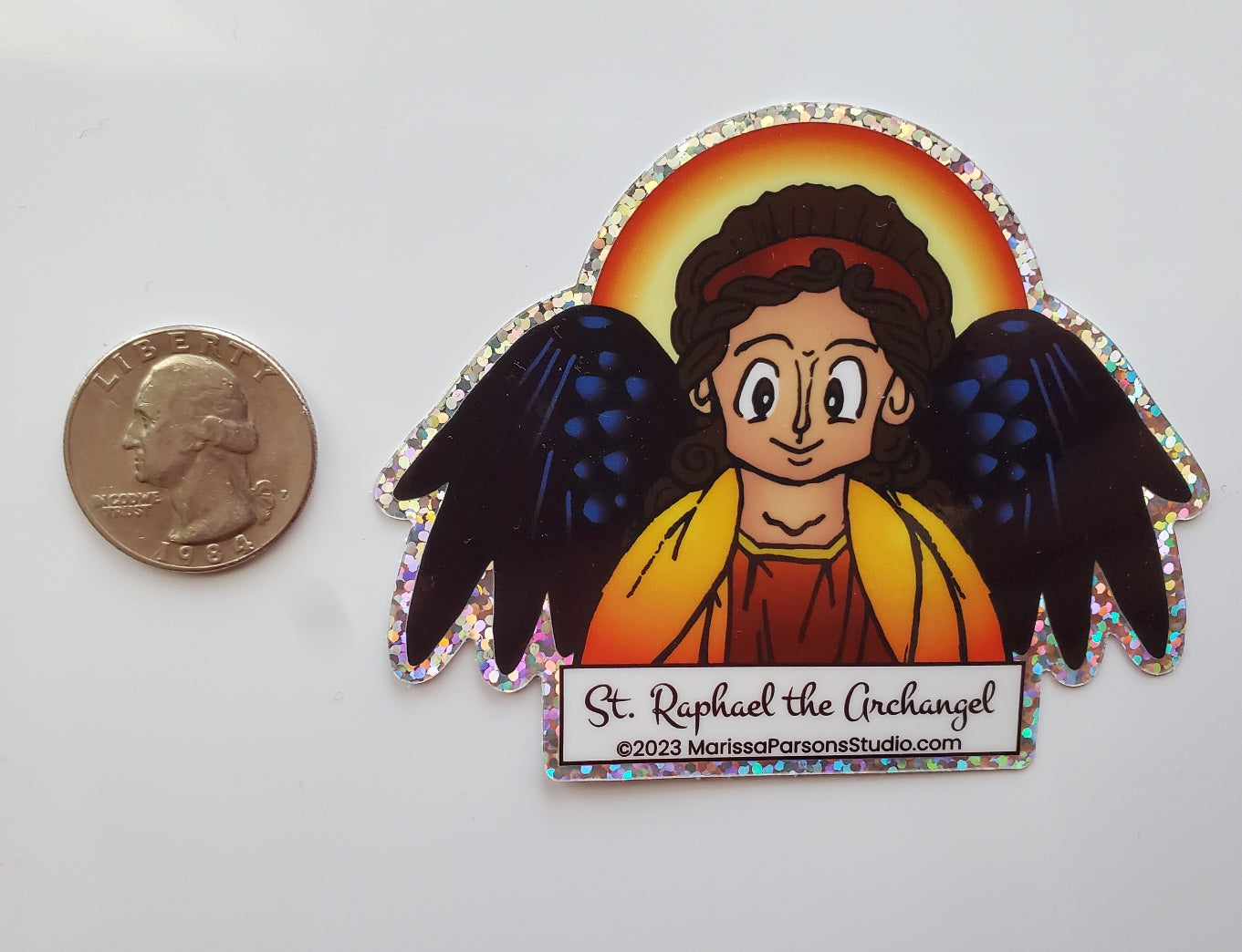 3" Sticker - St. Raphael