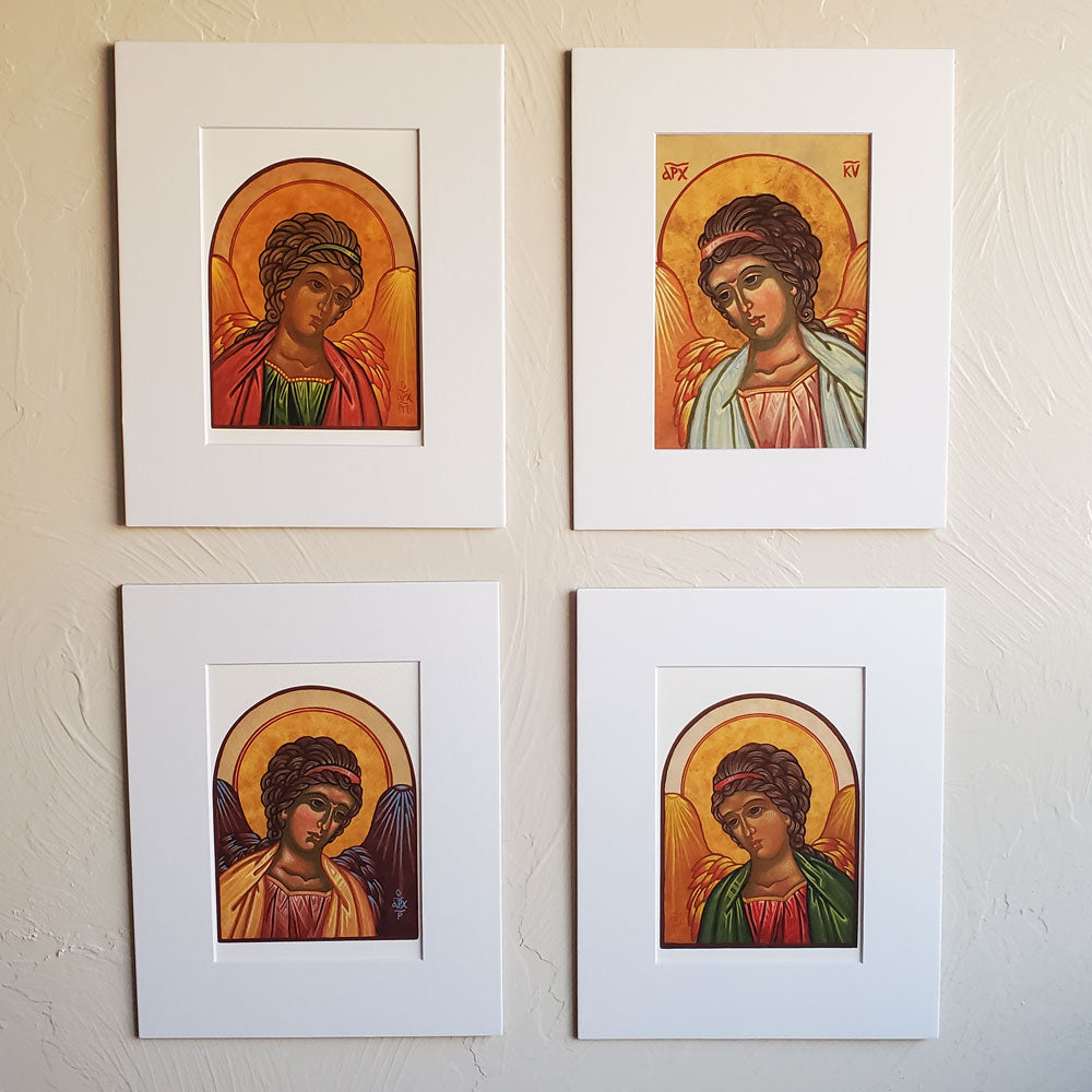 St. Gabriel the Archangel Icon - Giclée Print