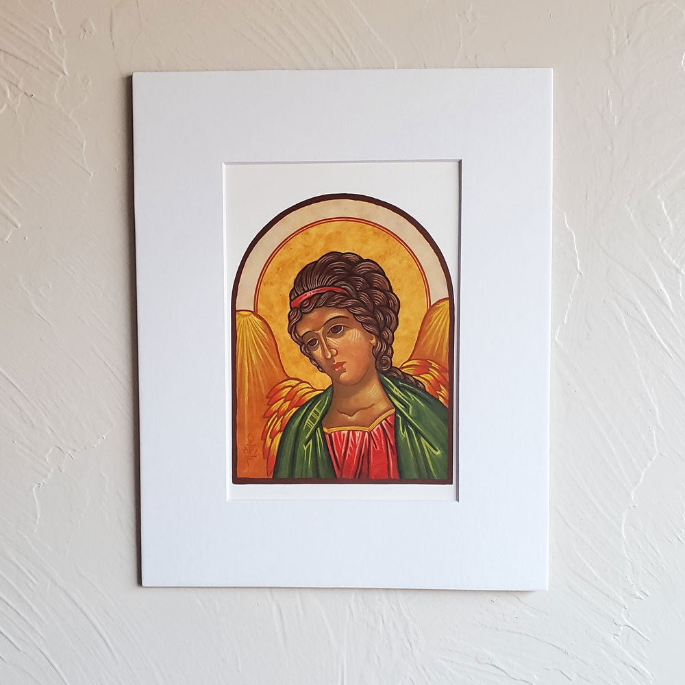 St. Gabriel the Archangel Icon - Giclée Print