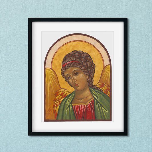 St. Gabriel the Archangel Icon - Giclée Print